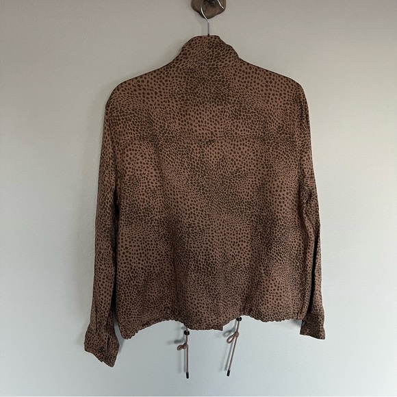NWOT Rails Tennessee Jacket Tawny Spots Brown Casual Women’s Large - Picture 12 of 14